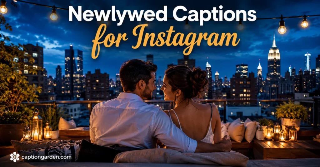 Newlywed Captions for Instagram