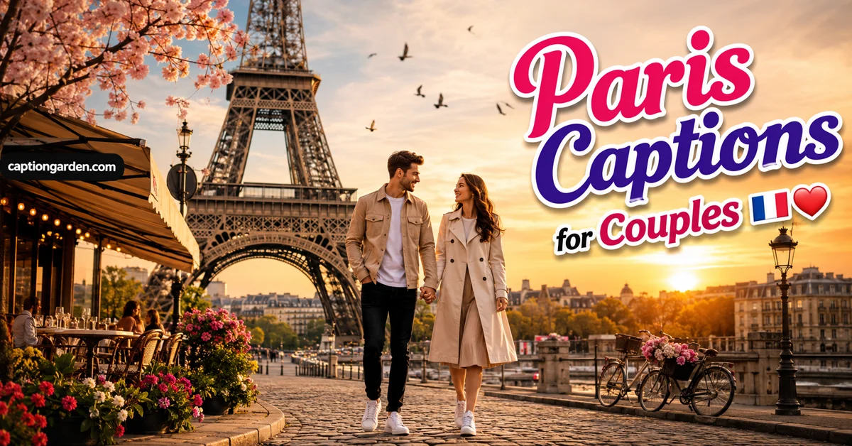 Paris Captions for Couples