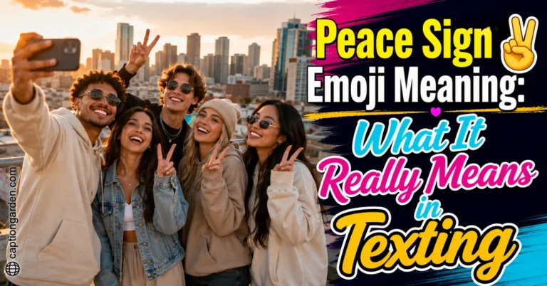 Peace Sign Emoji Meaning