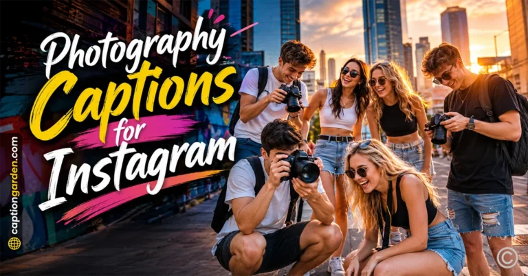 Photography Captions for Instagram