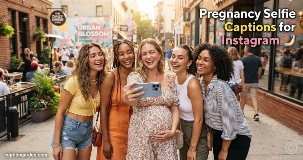 Pregnancy Selfie Captions for Instagram