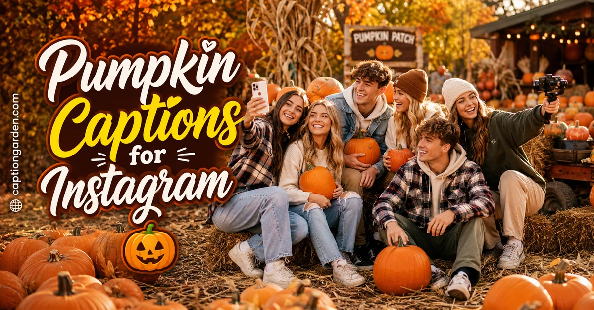 Pumpkin Captions for Instagram