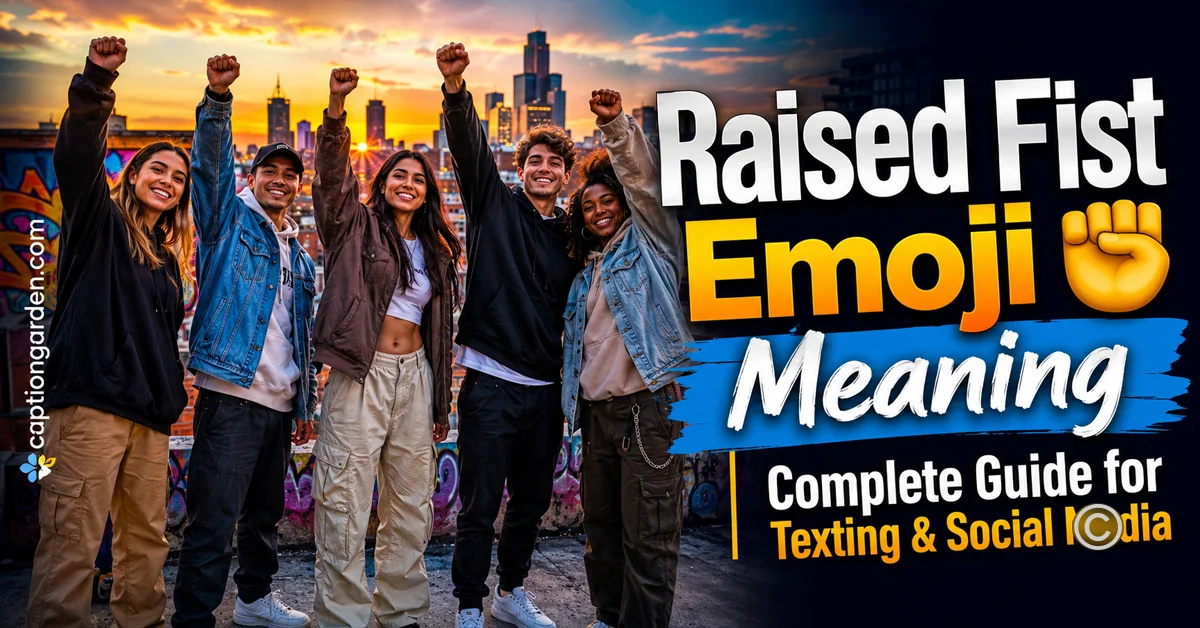 Raised Fist Emoji Meaning