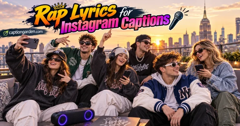 Rap Lyrics for Instagram Captions