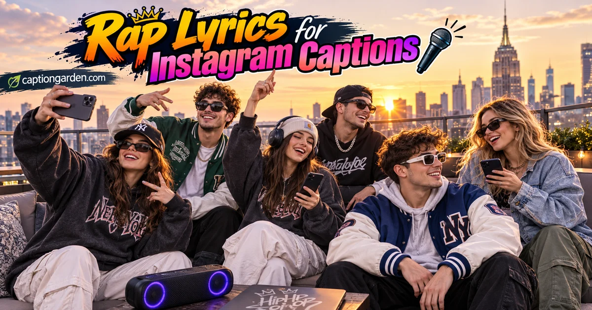 Rap Lyrics for Instagram Captions
