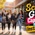 School Girl Captions for Instagram