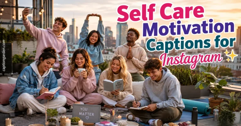 Self Care Motivation Captions for Instagram