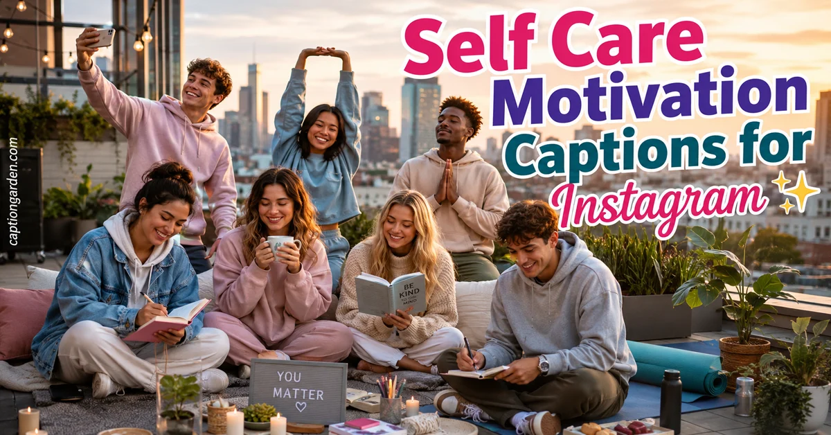 Self Care Motivation Captions for Instagram