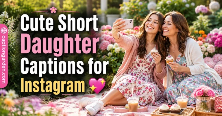 Short Daughter Captions for Instagram