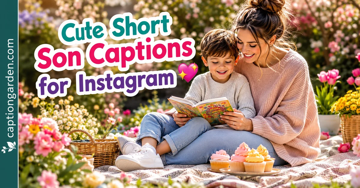 Short Son Captions for Instagram