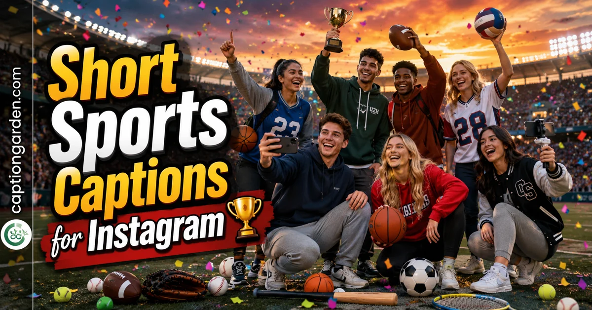 Short Sports Captions for Instagram
