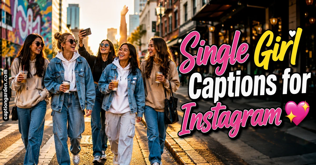 Single Girl Captions for Instagram