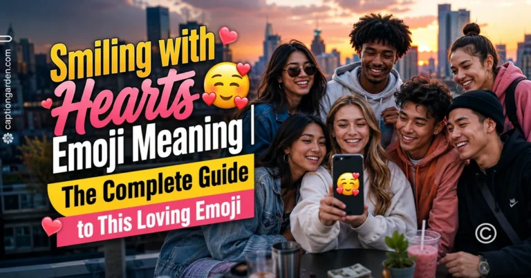 Smiling with Hearts Emoji Meaning
