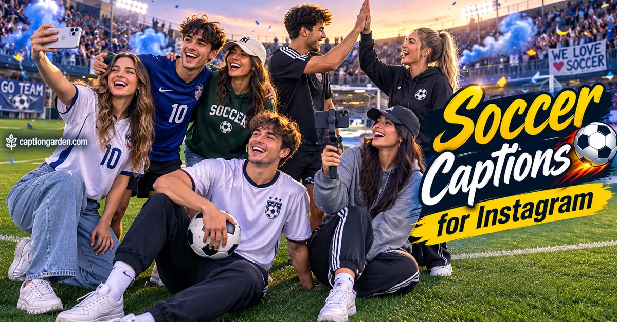 Soccer Captions for Instagram