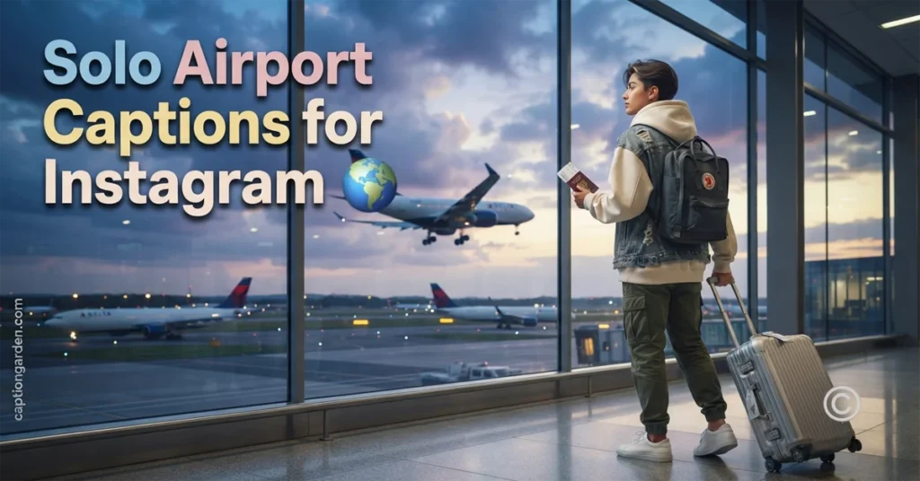 Solo Airport Captions for Instagram
