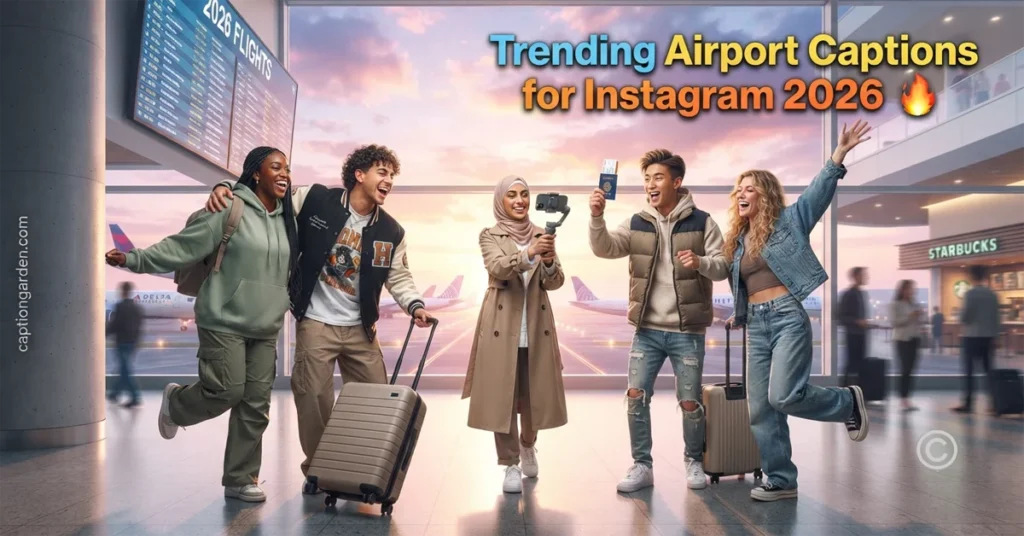 Trending Airport Captions for Instagram 2026