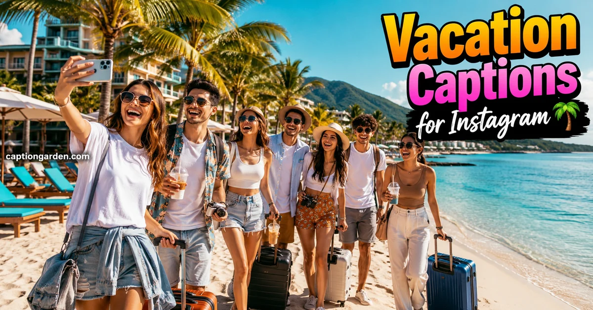Vacation Captions for Instagram