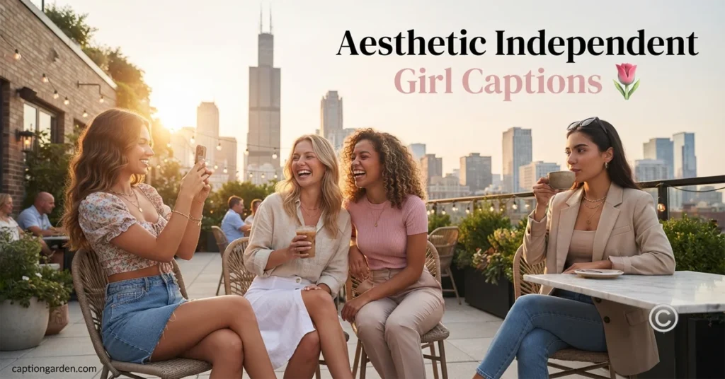 Aesthetic Independent Girl Captions