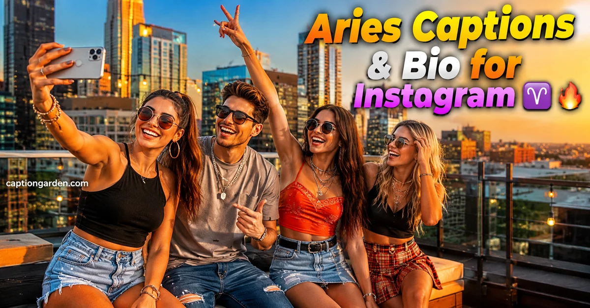 Aries Captions for Instagram