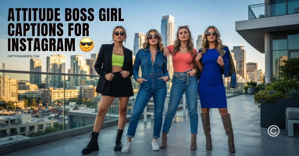 Attitude Boss Girl Captions for Instagram