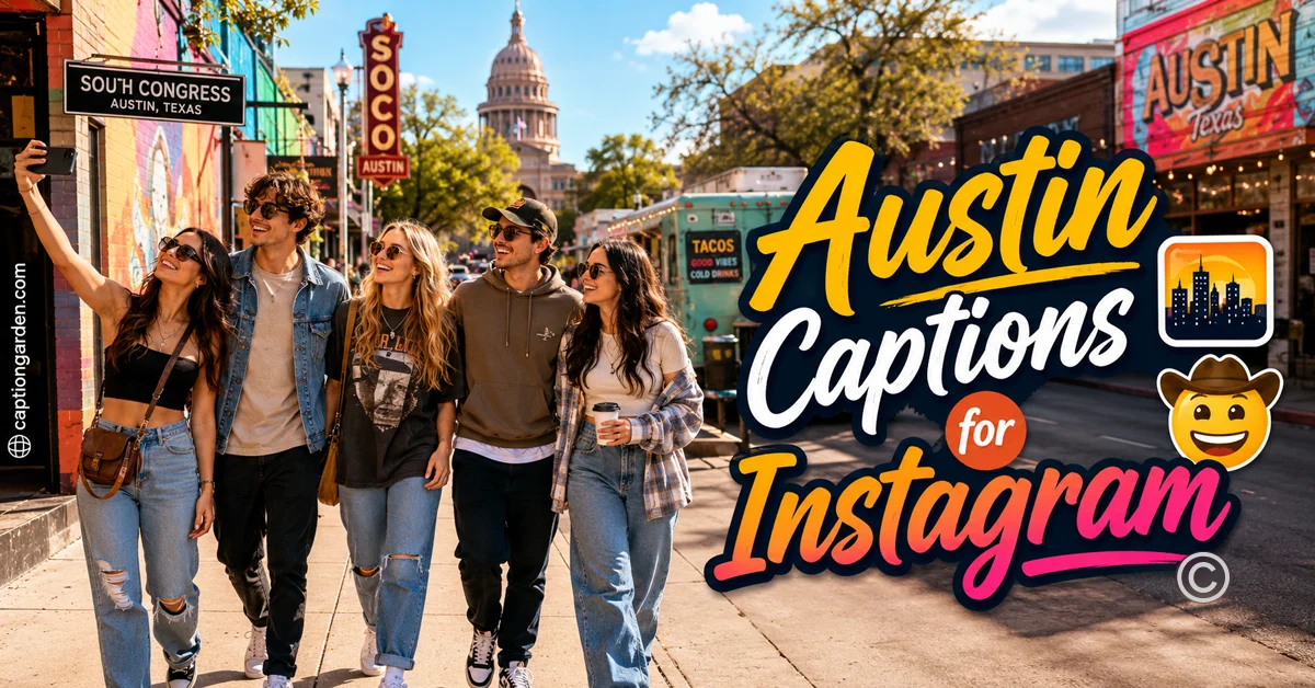 Austin Captions for Instagram