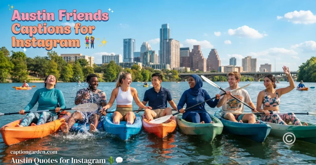 Austin Friends Captions for Instagram