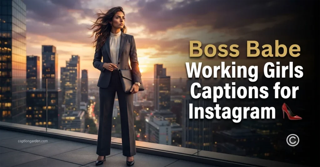 Boss Babe Working Girls Captions for Instagram