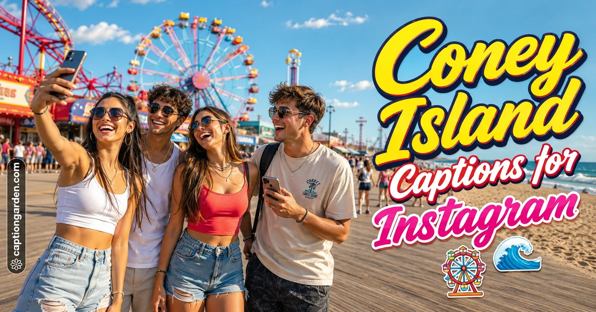 Coney Island Captions for Instagram