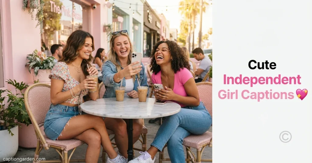 Cute Independent Girl Captions