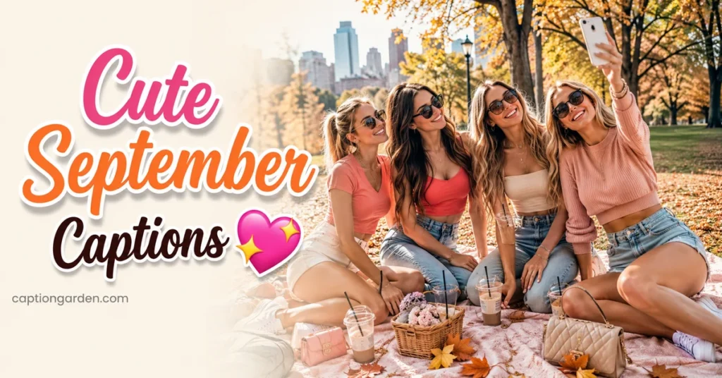 Cute September Captions