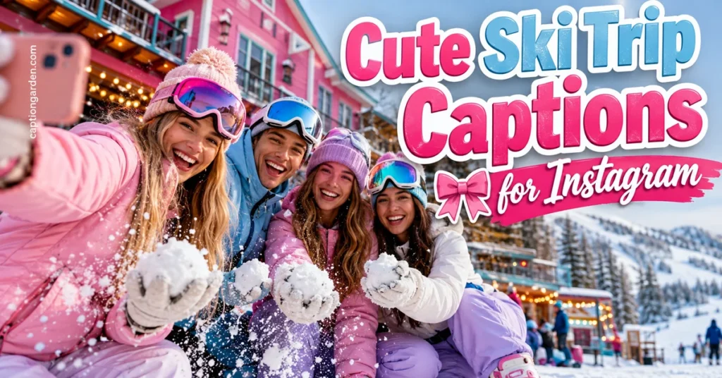 Cute Ski Trip Captions for Instagram