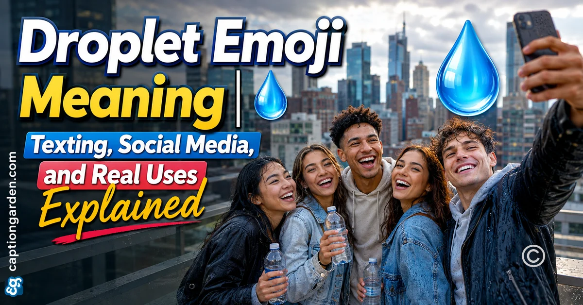 Droplet Emoji