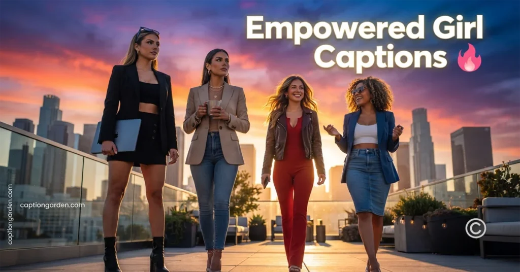 Empowered Girl Captions