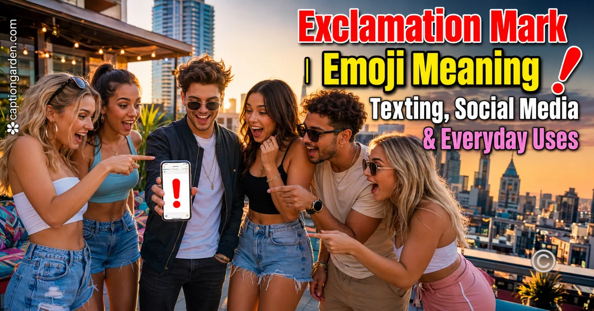Exclamation Mark Emoji