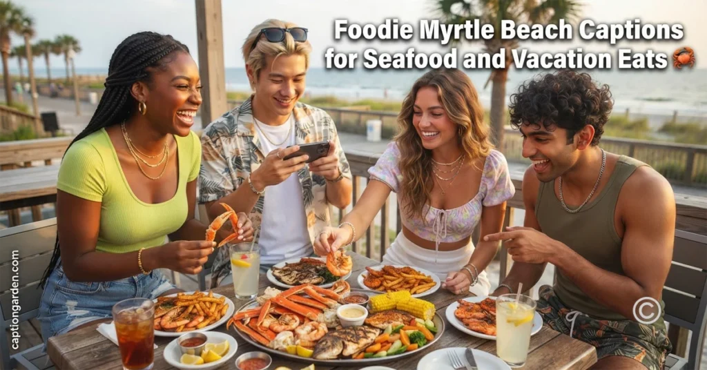Foodie Myrtle Beach Captions
