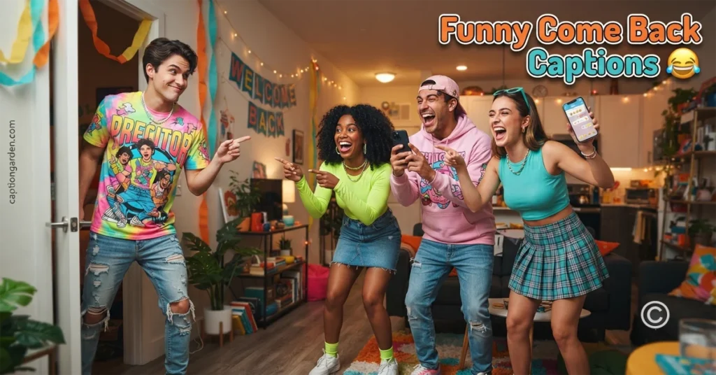 Funny Come Back Captions