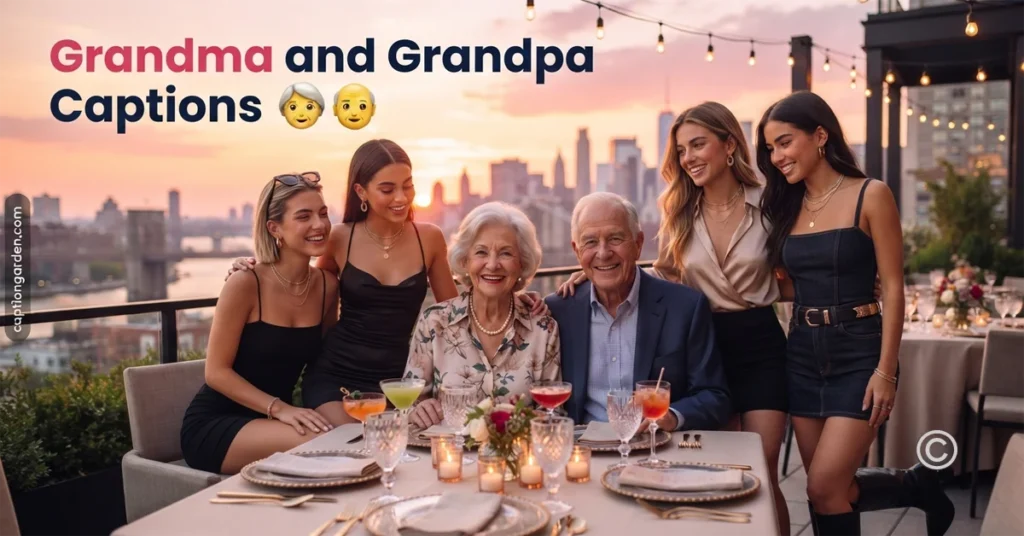 Grandma and Grandpa Captions