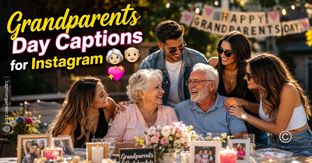 Grandparents Day Captions for Instagram