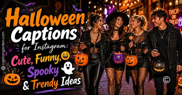 Halloween Captions for Instagram