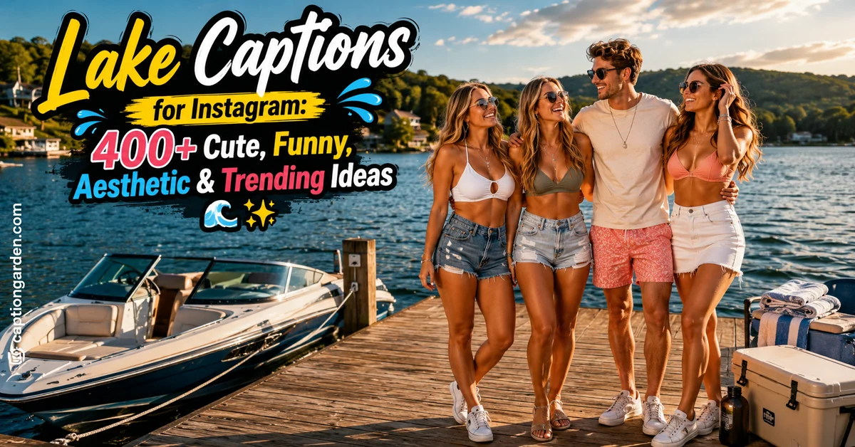 Lake Captions for Instagram