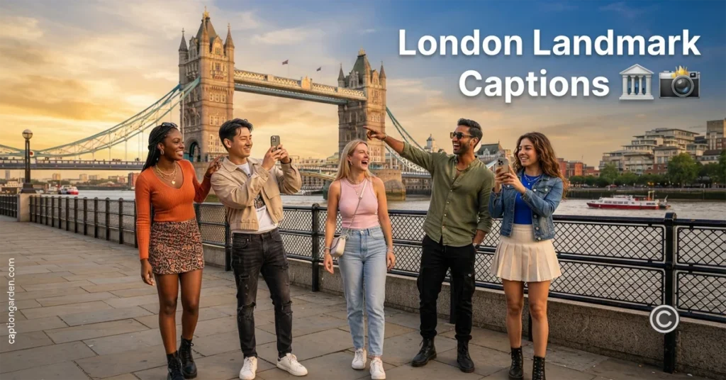 London Landmark Captions