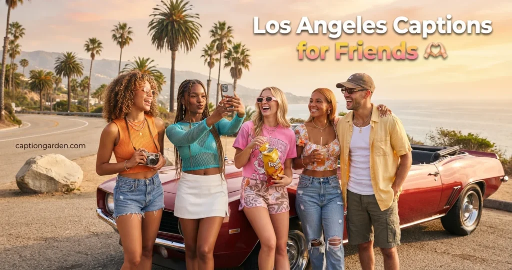 Los Angeles Captions for Friends
