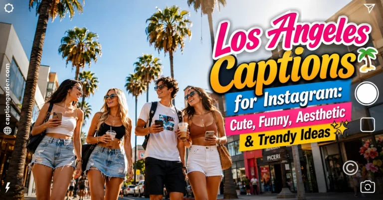 Los Angeles Captions for Instagram