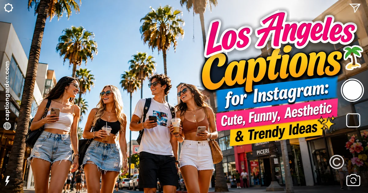 Los Angeles Captions for Instagram