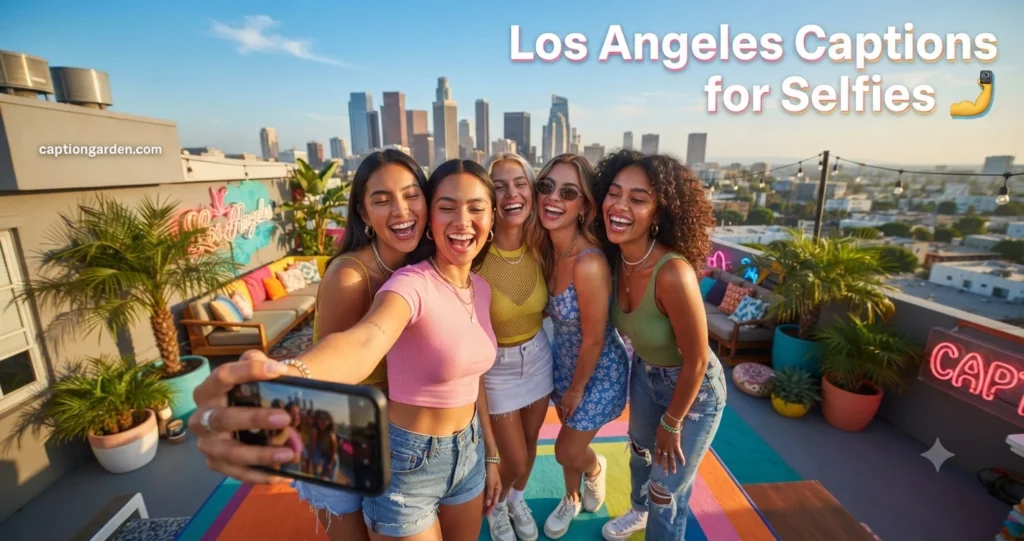 Los Angeles Captions for Selfies