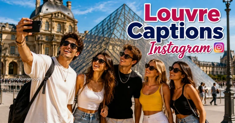 Louvre Captions for Instagram