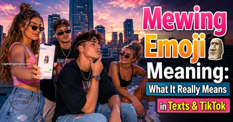 Mewing Emoji