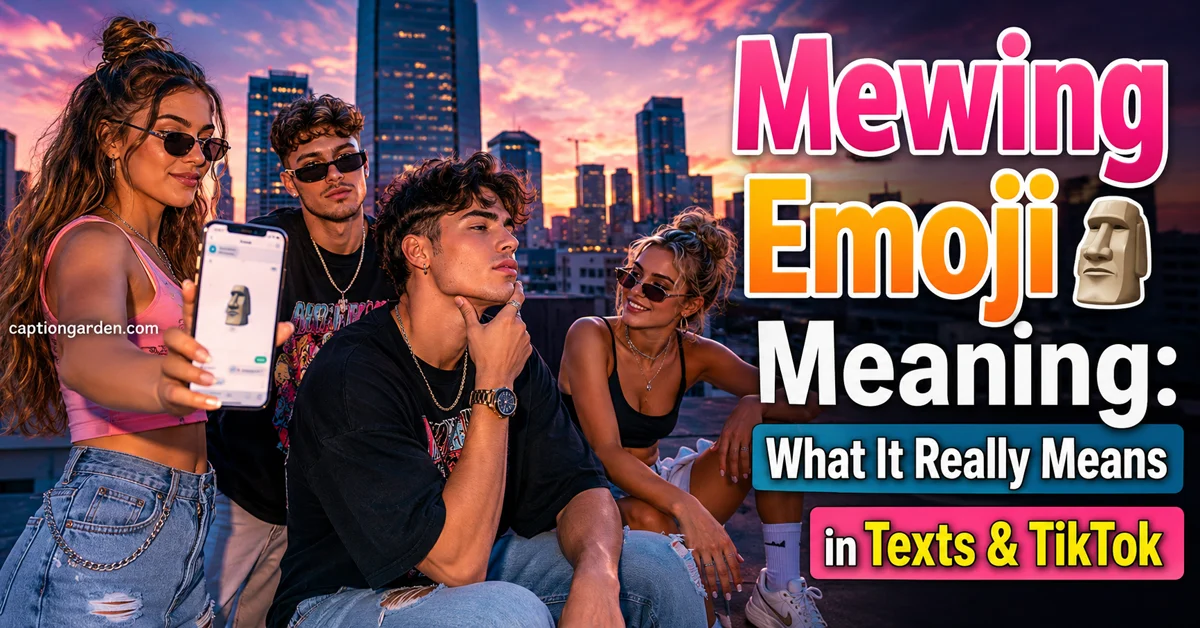 Mewing Emoji