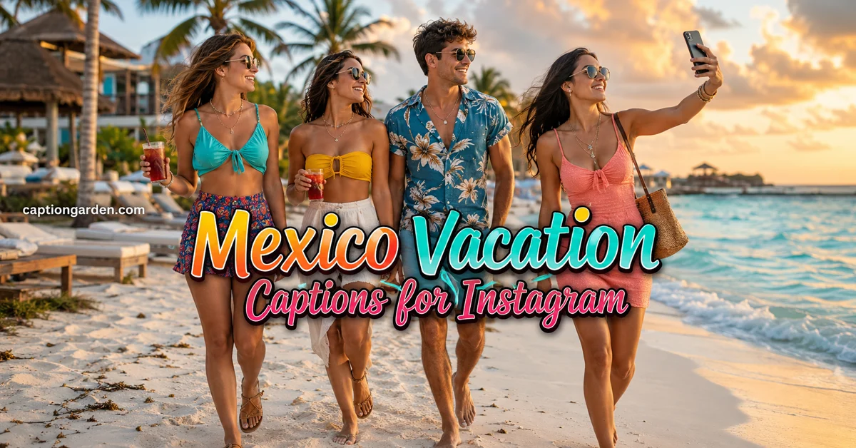 Mexico Vacation Captions for Instagram