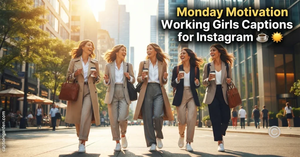 Monday Motivation Working Girls Captions